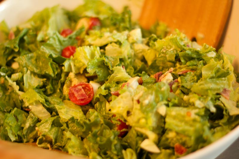 Yummy Salad for Pre and Postop VSG and RNY patients. California Cobb Salad