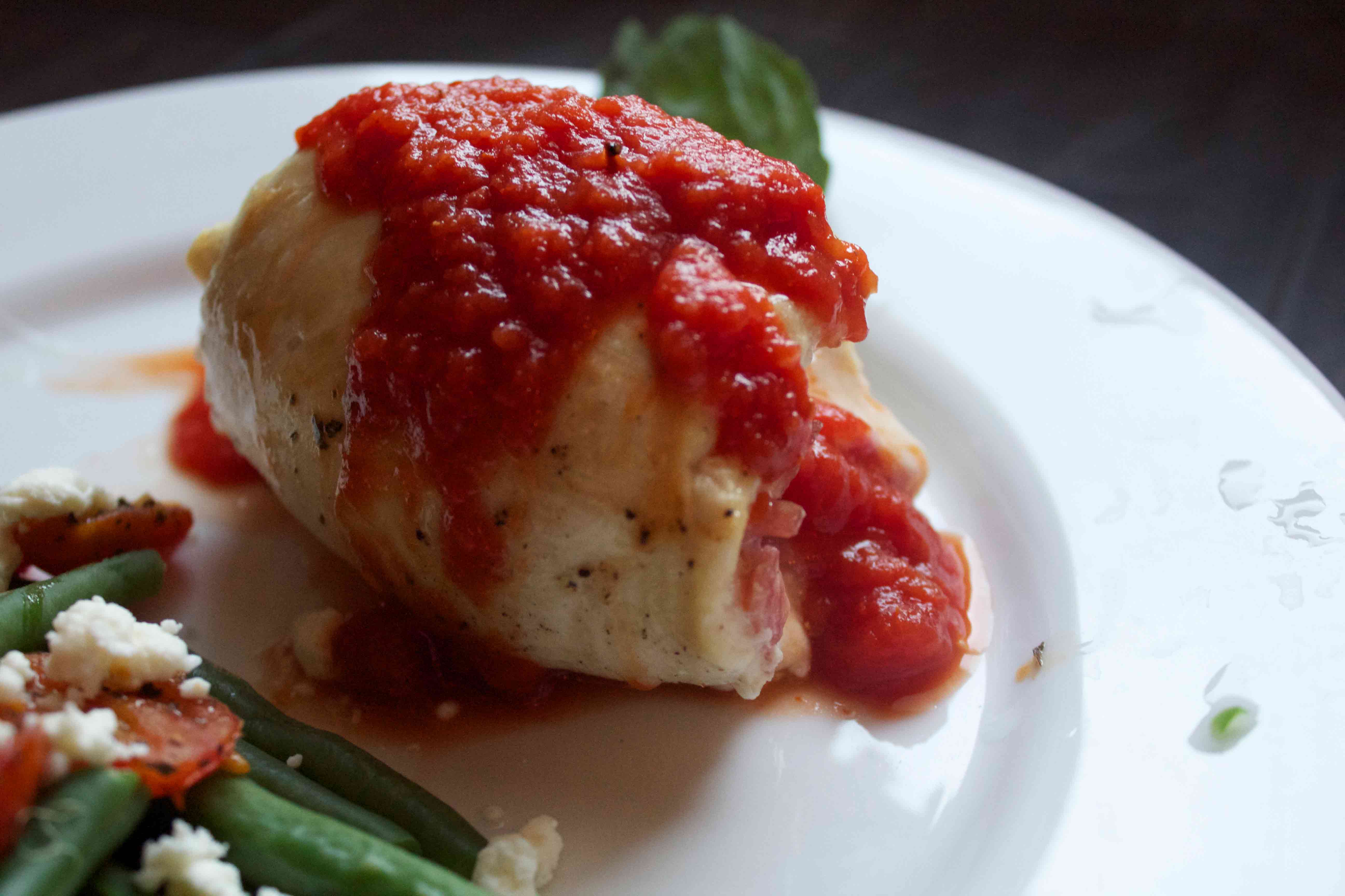 Mediterranean Stuffed Chicken