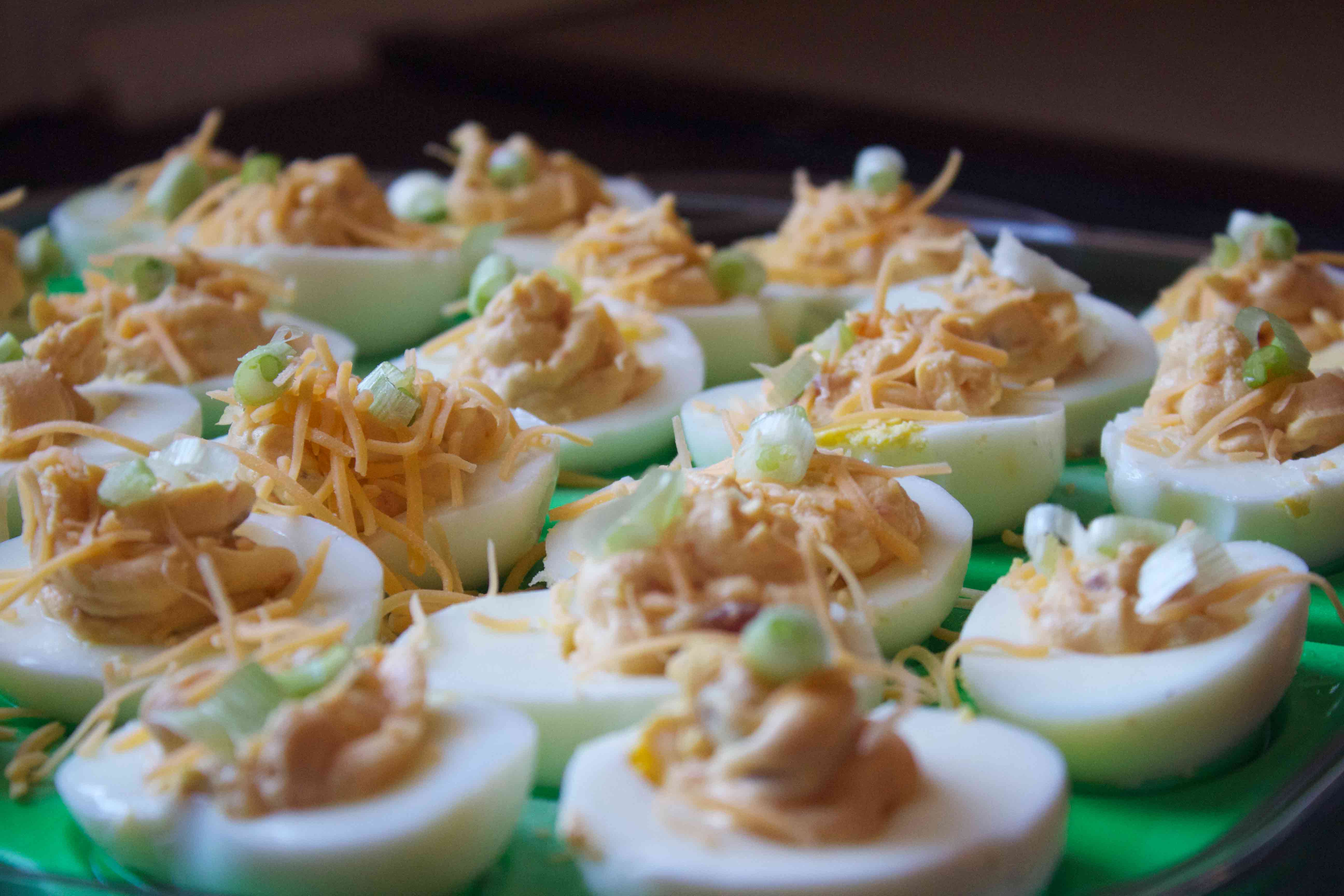 Mexican Deviled Eggs. Low carb weight loss surgery snack 