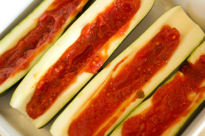 Zucchini Pizza Boats - Low Carb and WLS Friendly Recipe 