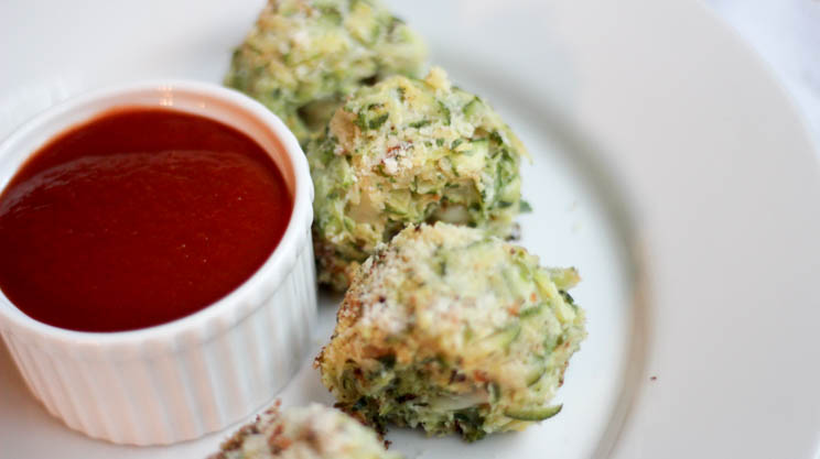 Zucchini Pizza Rolls | FoodCoachMe | Bariatric Appetizers