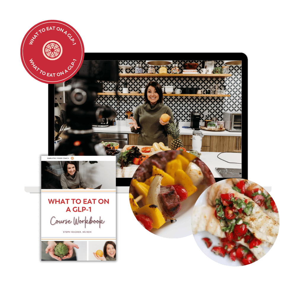 what to eat on a GLP 1 course product page